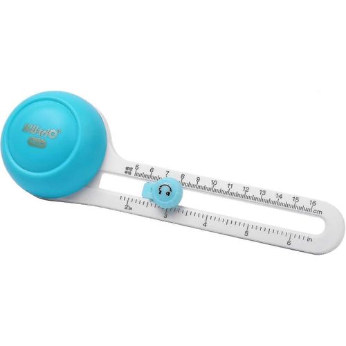 Kw-Trio Circular Paper Cutter Rotary Circle Cutter Manuel Round Cutter Paper Cutter Scrapbooking Tool Avec Tte De Coupe De Rechange Pour Cartes En Papier