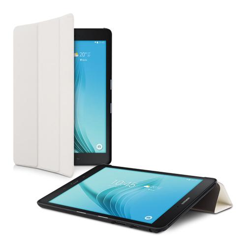 Kwmobile Slim Smart Cover tui De Protection Pour Samsung Galaxy Tab A 9.7 T550n / T555n En Blanc