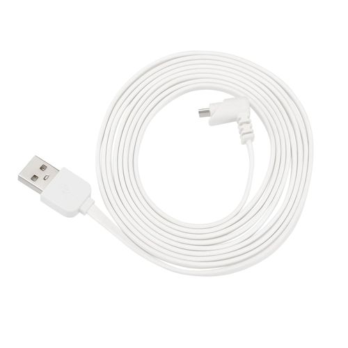 KYAOAYO-1 Cble D'Alimentation Micro Usb Plat  Angle Droit De 2 M, Compatible Avec Pro, Pro 2, Compatible Avec Go, Compatible Avec U8I0