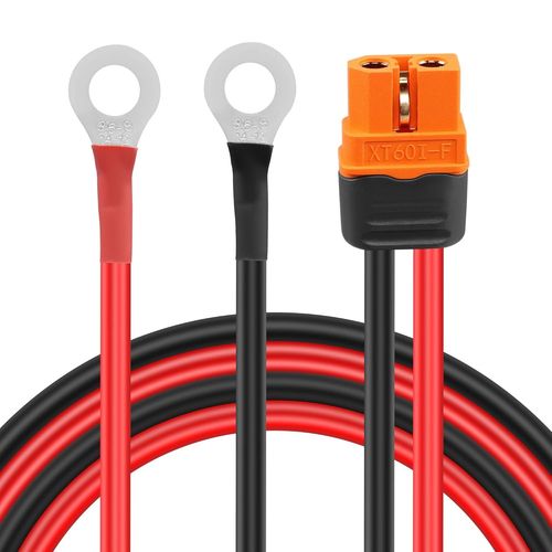 Kyaoayo-3,2ft 12awg Xt60i Femelle  Joint Torique ?illet Terminal Connecteur Cble D'extension, Compatible Pour Port Xt60, Pour Rc Lipo Batterie Fpv Drone De Course