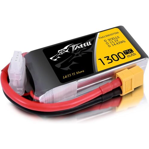 Kyaoayo-3s Lipo Batterie 1300mah 11.1v 75c Batterie Rc Avec Connecteur Xt60 Connection,Pour Most Fpv Racing Quad Copter Drone Airplane