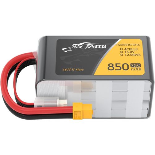 Kyaoayo-4s Lipo Batterie 850mah 14,8v 75c 4s Rc Batterie Avec Connecteur Xt60 Pour Fpv Racing Drones Vlo De Route Quadcopters Avion Fpv Multirotor De Taille 100  180