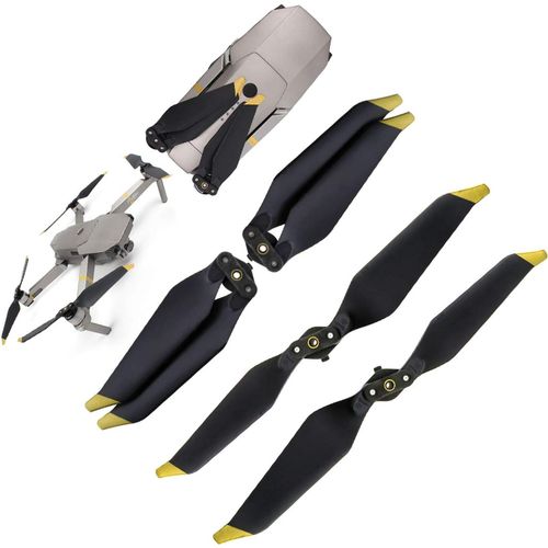 Kyaoayo-4x 8331f Des Accessoires De Propulsion Durables  Hlice Pliable Et  Dgagement Rapide Rduisent Le Vol En Bruit Pour Dji Mavic Pro Platinum