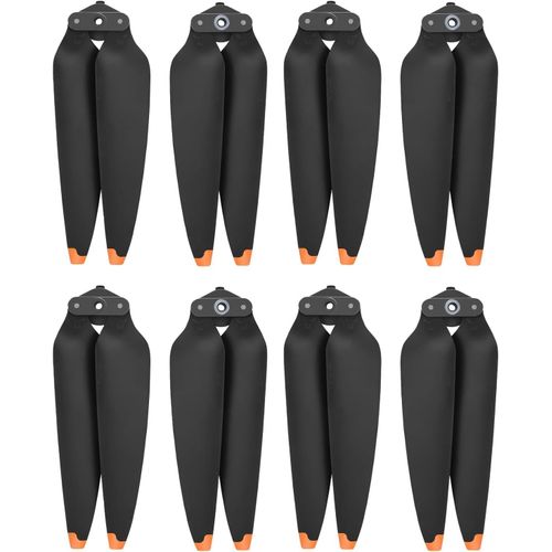 Kyaoayo-8 Pcs Hlice Dji Air 3, Drone Dji Air 3 Hlice Avce Conception  Dgagement Rapide, Faible Bruit Hlice Drone Air 3 Accessoires Remplacement (Orange)