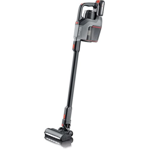 Kyaoayo-Aspirateur Balai Multifonction Sans Sac Convertible Avec Sac, Aspirateur Sans Fil 60 Min Dautonomie Avec Rotative, Aspirateur Puissant Avec clairage Led, Noir/Rouge, Hv 7184