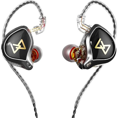 KYAOAYO-B5 couteurs Intra-Auriculaires Avec Rduction Du Bruit, Rduction Du Bruit Avec Microphone Pilote 1Dd+1Ba, Avec Cble, Pr Jack 3,5 Mm, Convient Pour Galaxy, , Huawei, Lecteurs Mp3, Etc