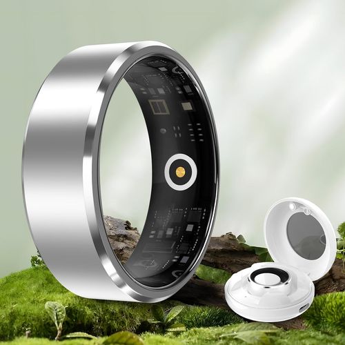 Kyaoayo-Bague Intelligente Pour Homme Et Femme - Tracker De Fitness Ai 2025 5 Atm - tanche - Avec Mesure De La Temprature - 100 Modes Sportifs - Moniteur De Sommeil - Frquence Cardiaque - Spo2