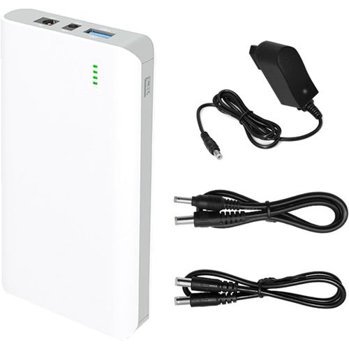 KYAOAYO-Batterie Rechargeable Lithium-Ion 15600Mah 57Wh Avec Chargeur 12 V,Sortie 9 V Cc Et 5 V Usb,Pour Bande Led,Ruban Lumineux,Ordinateur Portable,Camra De Vidosurveillance Et Plus Encore 9-12,6