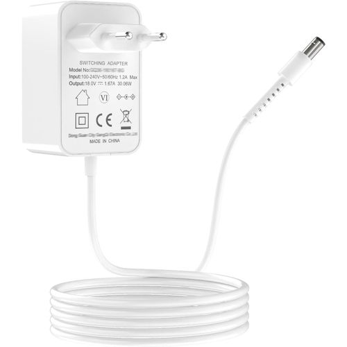 Kyaoayo-Bloc D'alimentation 30 W 18 V 1,67 A Pour Echo Show 8, Echo Show 10, Echo Show 15, Echo Show 21, Echo (3e/4e Gnration), Echo Show (2me Gnration), Chargeur Echo Plus (2me Gnration), C