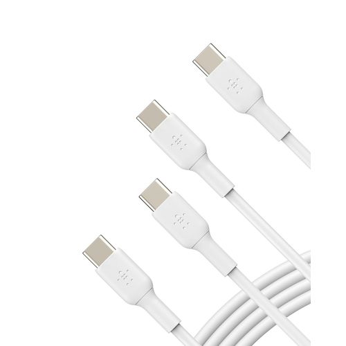 KYAOAYO-Boostcharge Cble Usb-C Vers Usb-C, Charge Rapide, Certifi Usb-If Pour Iphone 16/15, Samsung Galaxy S24/S23, Ipad Pro, Google Pixel, 1 M, Pack De 2, Blanc