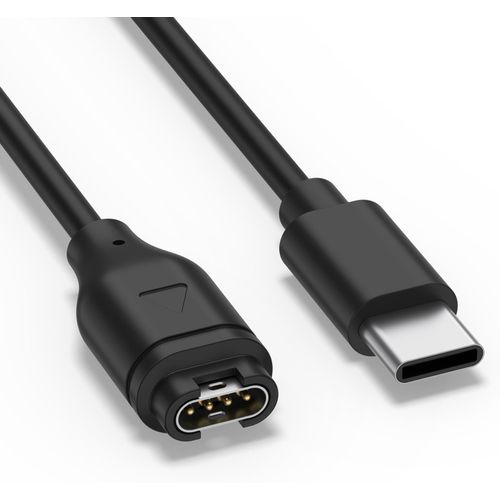 Kyaoayo-Cble De Charge Pour Garmin Instinct/Instinct Solar, Cble De Charge Usb C Pour Garmin Instinct Solar Tactical/Instinct Solar Surf Edition/Tactix Charlie/Tactix D A