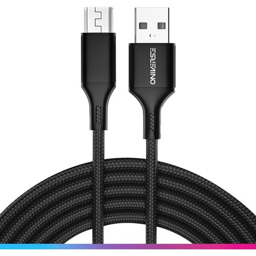 KYAOAYO-Cable Micro Usb, Cble De Charge Tress Usb-A Vers Micro Usb, Compatible Avec Ps4 Pro Slim Xbox One Pc Mac Android, 3 Mtres, Charge Rapide 2.4 A - Noir