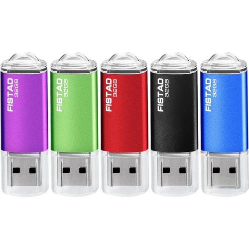 KYAOAYO-Cl Usb 32Go, Flash Drive 32Go Pen Drive Usb 2.0 Memory Stick 32Go Thumb Drive Pour Pc, Ordinateur Portable Etc (5Ps