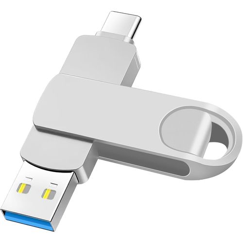 KYAOAYO-Cl Usb C 512 Go Pen Drive 2 En 1 Otg Cl Usb C & Usb Mtal Cl Usb 512 Go Mini Cl Usb Type C Double Interface Usb Stylo Pour Pc, Ordinateur Portable, Smartphone Type C