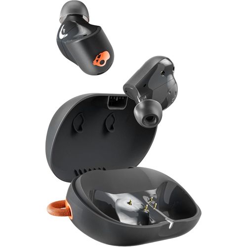 KYAOAYO-couteurs Intra-Auriculaires Sans Fil Avec Suppression Du Bruit Sesh Anc Active, Autonomie 48 H, Impermabilit Ip67, Micro, Fonctionnent Avec Appareils Iphone, Android - True Black/Orange
