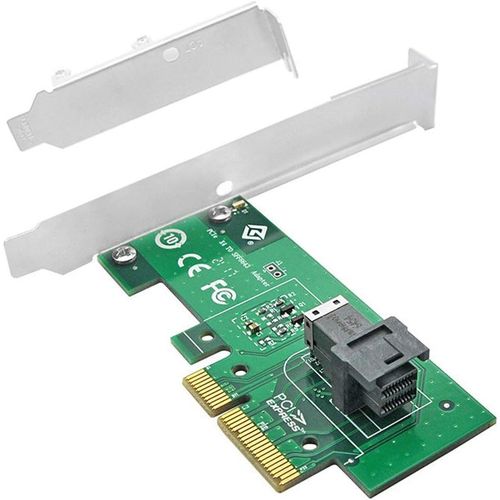 KYAOAYO-Cy U.2 U2 Nvme Vers Pcie 3.0 X4 Adaptateur Sff-8639 Hyper Pci Express Pci-E Nvme Ssd Card Converter Solid State Pour M.2 Ssd Pour Carte Mre Mini Sas Hd