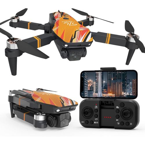 Kyaoayo-Drone Avec Camra 4k, Moteur Sans Balais vitement Des Obstacles  270 Positionnement Du Flux Optique Mini Drones Pour Dbutants, Quadcopter Rc Pliable Jouet Pour Enfants, Tt19