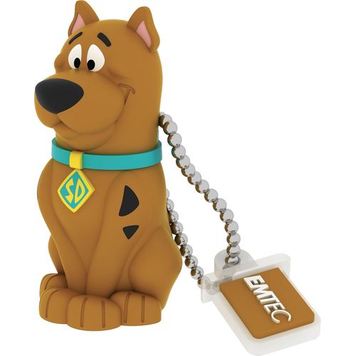 KYAOAYO-Ecmmd16Ghb106, Cl Usb Scooby Doo 16 Go - Design Ludique En Caoutchouc Silicon, Pratique Avec Chanette, Vitesses De Transfert Jusqu' 15 Mb/S