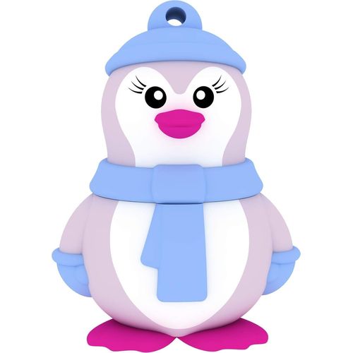 KYAOAYO-Ecmmd16Gm335, Cl Usb 16 Go Avec Figurine Pingouin En Caoutchouc Silicon, Design Ludique Et Pratique, Vitesses De Lecture 15 Mo/S Et criture 5 Mo/S, Taille 16 Go, Couleur Multicolore