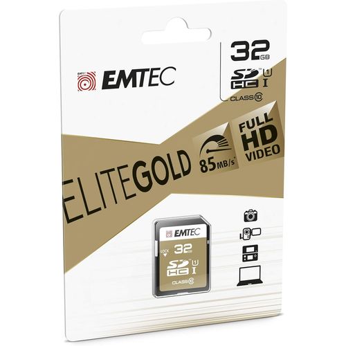KYAOAYO-Ecmsd32Ghc10Gp, Carte Sd 32 Go Classe 10 Uhs-I U1 Avec Adaptateur, Vitesse De Lecture Jusqu' 90Mb/S, criture Jusqu' 20Mb/S, Compatible Sdhc/Sdxc, Couleur Or