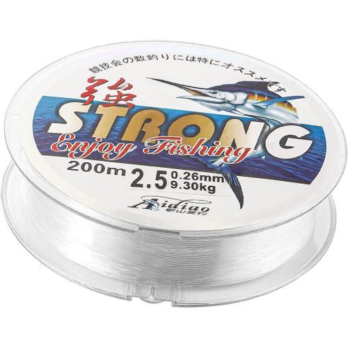 Kyaoayo-Filet D'angle, Filet D'angle En Nylon 0,4 Mm, Monofilament D'angle Transparent Starke Pour Les Anges De Mer