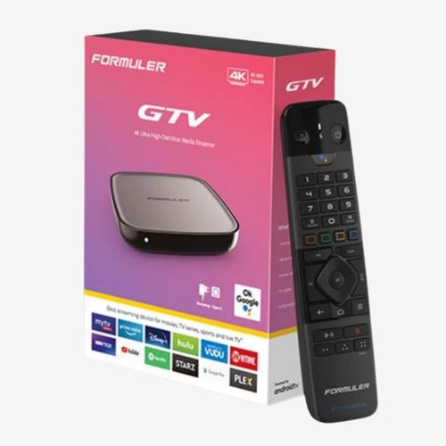 KYAOAYO-Gtv 4K Uhd Android 9.0 Tv Ip Lecteur Multimdia H.265 Hevc, 16 Go Flash, 2 Go Ddr4, Tlcommande Bluetooth, 2,4/5 Ghz, Double Wi-Fi, Gigabit Lan, Google Play, Mytv, Noir