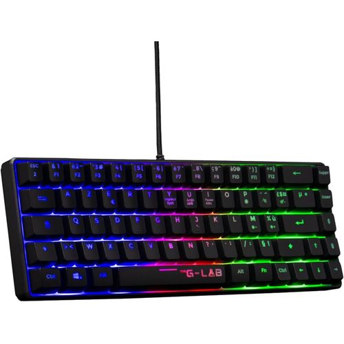 KYAOAYO-Keyz Hydrogen Qwert Clavier De Gaming, Avec Clavier De Jeu Semi-Mcanique 60%, Rtroclairage Multicolore, Silencieux, Mini Clavier Gamer Pour Pc, Ps4, Ps5-2024