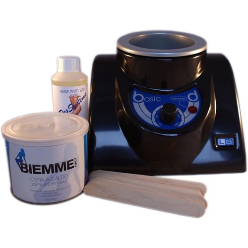 Kyaoayo-Kit Epilation Complet  La Cire C Pelable En Pot De 400 Ml Sans Bandes - Epilateur Chauffe Cire Epilation Professionnelle Grande Cuve Black Dune Capacit 400 Ml Pour Cire Epilation Profession