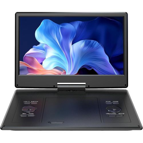 KYAOAYO-Lecteur Dvd Portable Voiture 16,9
