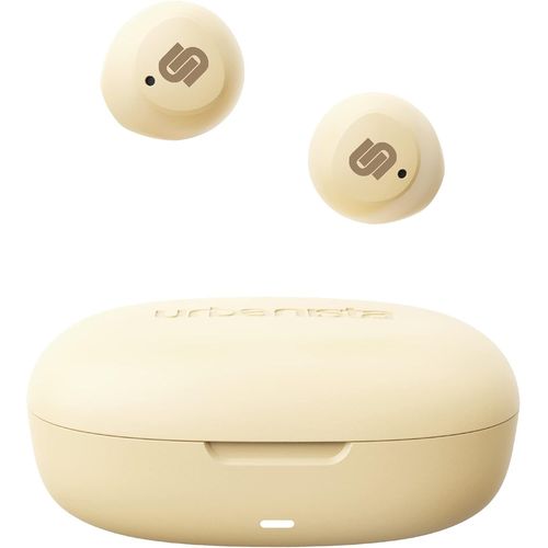 KYAOAYO-Lisbon True Wireless couteurs Bluetooth, couteurs Sans Fils Compacts Avec Commandes Tactiles, 27 Heures De Jeu, tui De Chargement, Assistant Vocal, Crme Vanille