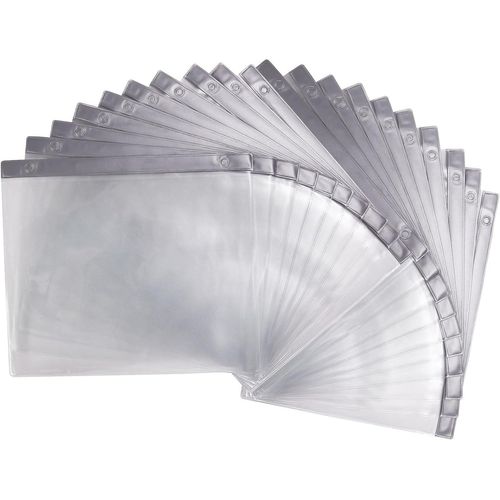 Kyaoayo-Lot De 20 tuis De Protection Pour Support De Dossard, Support De Prsentation, tui De Protection En Pvc Transparent Pour Porte-Mdailles Muraux