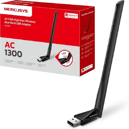 KYAOAYO-Ma30H Tp-Link Cl Wifi Puissante Ac1300Mbps, Adaptateur Usb Wifi, Antennes  Gain Elev, Dongle Wifi, Bi-Bande, Mu-Mimo, Brancher Et Util r, Compatible Avec Windows 11/10/8.1/7