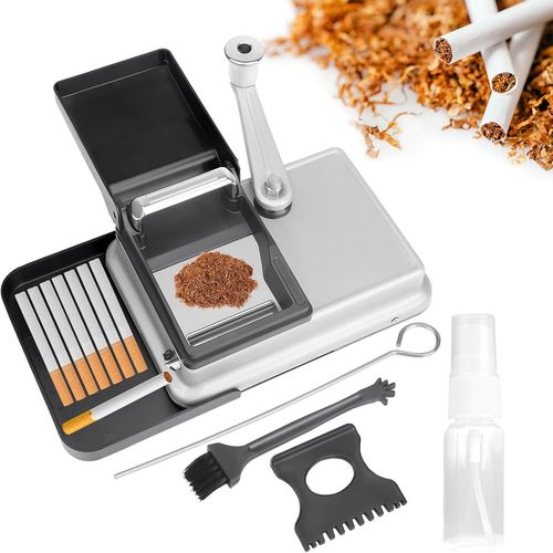 Kyaoayo-Machine  Cigarettes Automatique,Machine  Cigarettes lectrique, Machine  Rouler Les Cigarettes lectrique,Machine  Rouler Les Cigarettes Avec Plaque  Rainure Accessoires 24.5 * 17 * 10cm