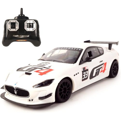 Kyaoayo-Maserati Gt4 - Rc Prestige - 093101 - Voiture Tlcommande - Blanc - 1/24 - Piles Non Incluses - Plastique -  Partir De 6 Ans