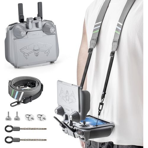 Kyaoayo-Mini 4 Pro Mini 3 Pare-Soleil Avec Cordon Pour Dji Rc 2 Et Contrleur Rc, Protection D'cran Pare-Soleil 3 En 1 Amliore Pour Dji Neo/Flip/Air 3s/Mini 3/Mini 3 Pro/Air 3/Mavic 3 Pro