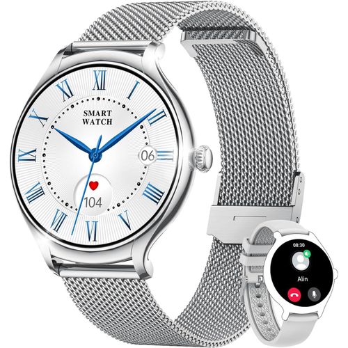 Kyaoayo-Montre Connecte Femme Avec Appel Bluetooth 1.39