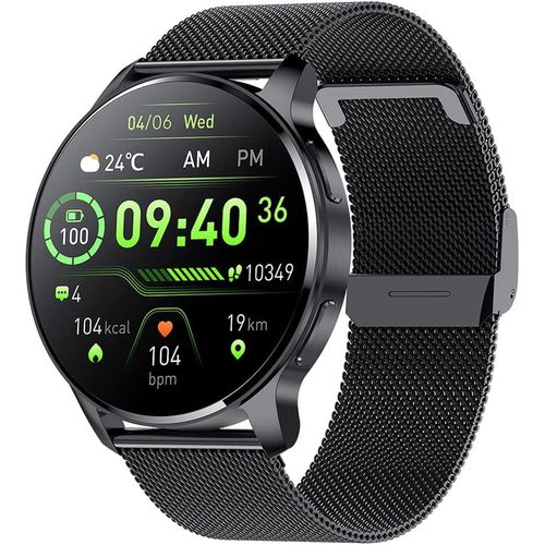 Kyaoayo-Montre Connecte Femme Homme Repondre Appel Avec Rsolution Ronde 360 * 360 tanche Ip67 Podomtre 20 Modes De Sport Rappel De Notification App Pour Android Iphone