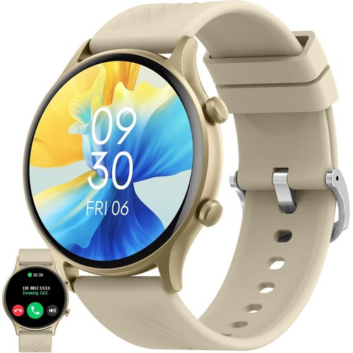 Kyaoayo-Montre Connecte Homme Avec Appel Bluetooth, 1,39 Amoled 5atm Smartwatch Avec 100+ Modes Sportifs Tracker D'activit, Sommeil, Spo2, Smart Watch Pour Ios Android (Dor)