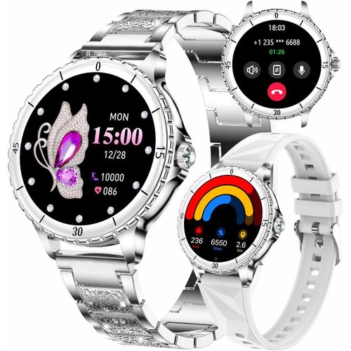 Kyaoayo-Montre Intelligente Pour Femme, cran Hd De 1,27