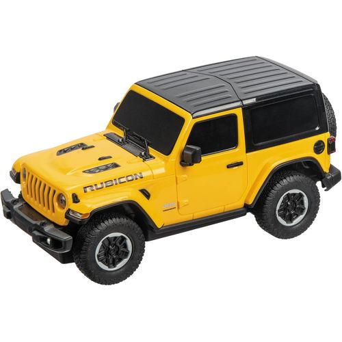KYAOAYO-Motors, Jeep Wrangler Jl, Modle  L'chelle 1 : 24, Jusqu' 8 Km/H De Vitesse, Auto Jouet Pour Enfants 63615 Jaune/Rouge