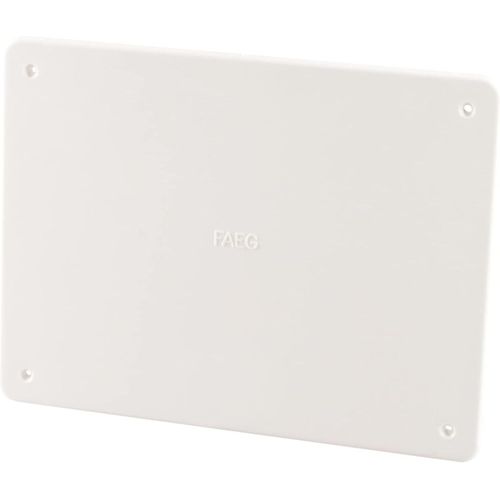 KYAOAYO-Pp0590.1 Couvercle Pour Bote De Drivation  Encastrer ( Util r Pour Code Pp0590), Avec Vis De Fixation, Blanc, Larghezza 19,8 Cm