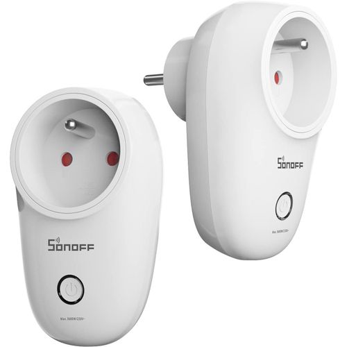 KYAOAYO-Pr Connecte Zigbee 16A, S26R2Zbtpe Pr Intelligente (2 Pack), Compatible Avec Alexa, Google Home, Pr s De Courant, Contrle  Distance Et Programme De Temps Via Ewelink App