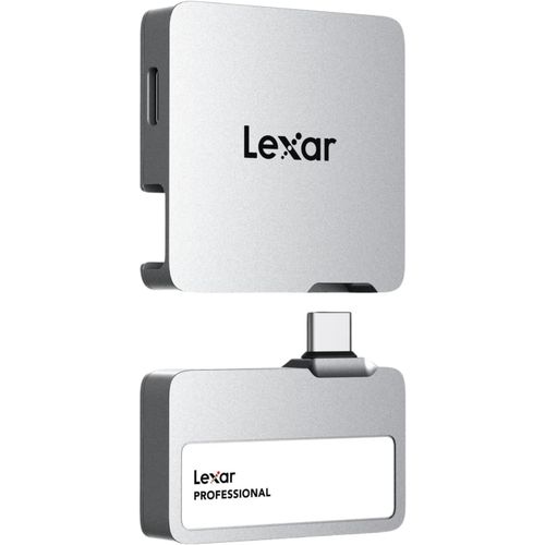 KYAOAYO-Professional Go Portable Ssd With Hub 2To, Ultra-Compact, Supporte Apple Prores, Jusqu' 1050Mb/S En Lecture Et 1000Mb/S En criture, Usb 3.2 Gen 2, Ip65, Pour Iphone 15/16 Pro, Silver