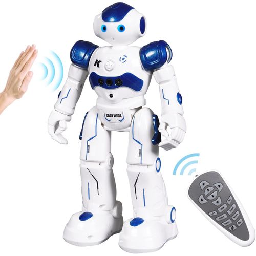 KYAOAYO-Rc Dtection De Geste Robot Tlcommand - Cadeau Jouet Pour Les Enfants, Interactif, Marche, Chant, Danse, Robot Intelligent Programmable Pour Enfants Garons Filles