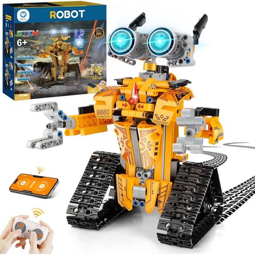 KYAOAYO-Robot Jouet De Blocs De Construction, Jouet De Robot Tlcommand Programmable, Convient Aux Enfants De 8  12 Ans