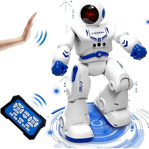 Kyaoayo-Robot Jouet Enfant 4 5 6 Ans Tlcommand Programmable Avec Rc Intelligent Geste Contrle, Chant Et La Danse, Rechargeable Jeu Cadeau D'anniversaire De Nol Pour Garcon Et Filles De 6 7 8 9 8