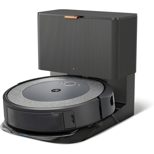KYAOAYO-Roomba Combo I5+ (I5572) Robot Aspirateur & Laveur 2-En-1, Connect Wifi - 2 s Caoutchouc  Cartographie, Mmor , SAdapte Au Domicile- Systme D'Autovidage-Compatible Assistants Vocaux