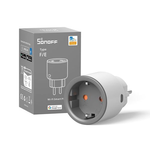 Kyaoayo-S60tpf (De Type) Pr Intelligente Wifi 16a, Pr S De Courant, Contrle  Distance Et Programme De Temps Via Ewelink App, Compatible Avec Alexa/Google Home, 16a/4000w, 2.4g Wifi