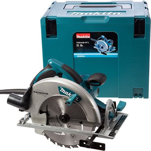 Kyaoayo-Scie Circulaire 1800 W  210 Mm En Coffret Makpac - 5008mgj