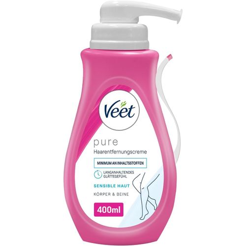 Kyaoayo-Sensitive Crme pilation - pilation Rapide Et Efficace Pour Peaux Lisses Et Soyeuses - Temps D'application 5-10 Minutes - Distributeur Avec Spatule, 400 Ml
